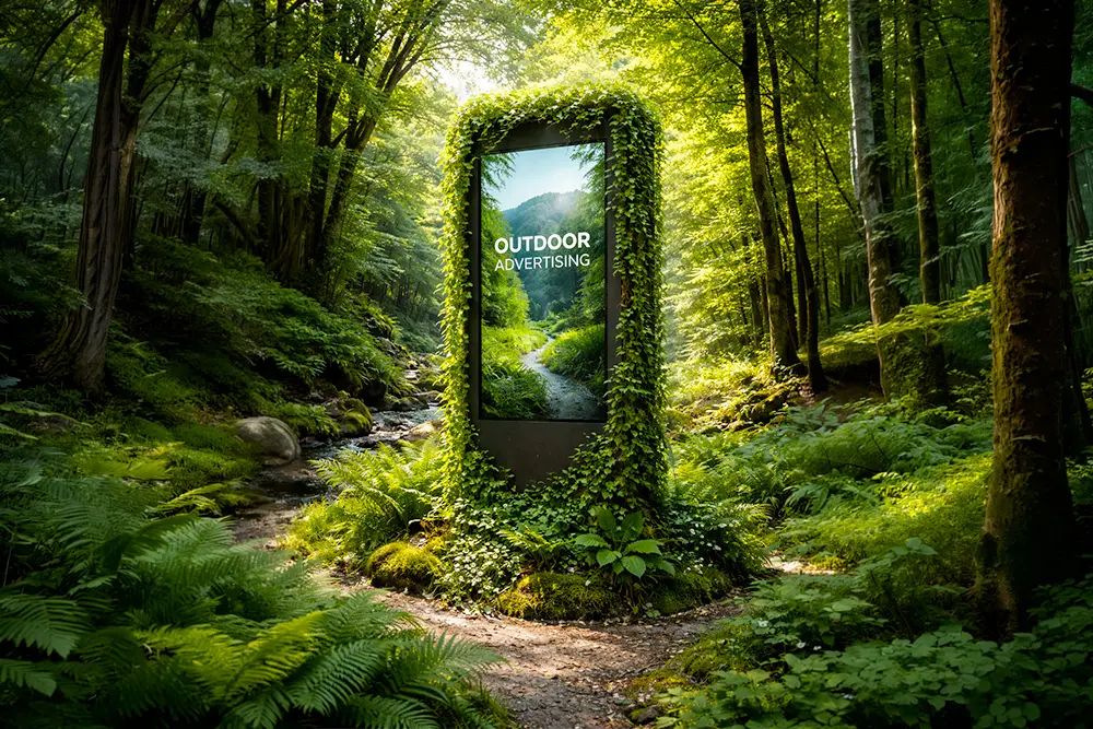 digital signage marketing sostenibile